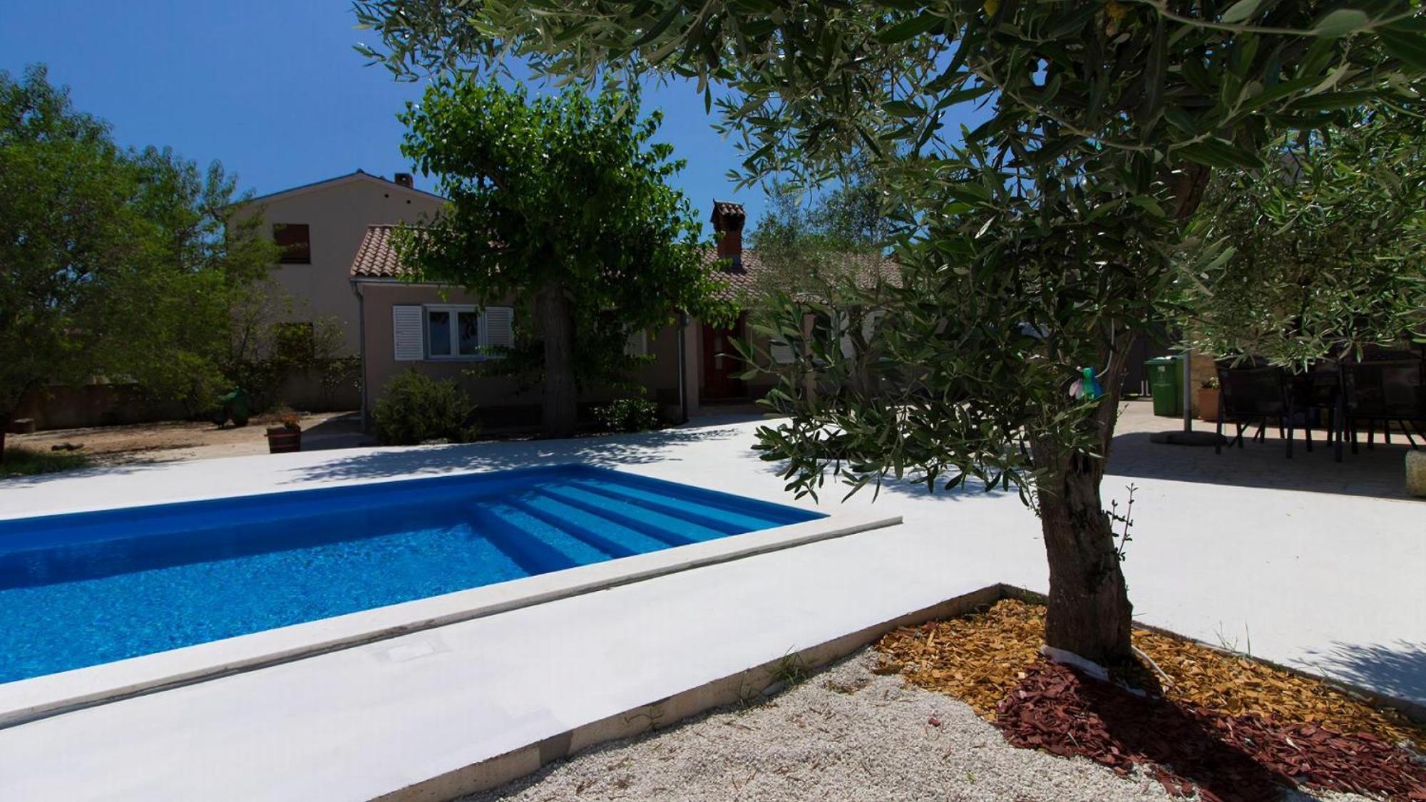 Ferienhaus Aqua Mit Pool Jadreški Exterior foto
